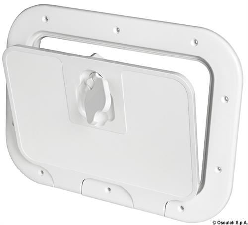 Portello estraibile grigio 350 x 600 mm